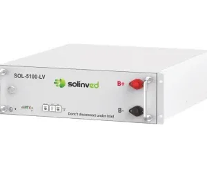SOLINVED 51,2 V 100Ah LV Lityum Akü (Serilenemez)
